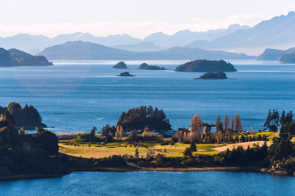 Patagonian lakes in San Carlos de Bariloche